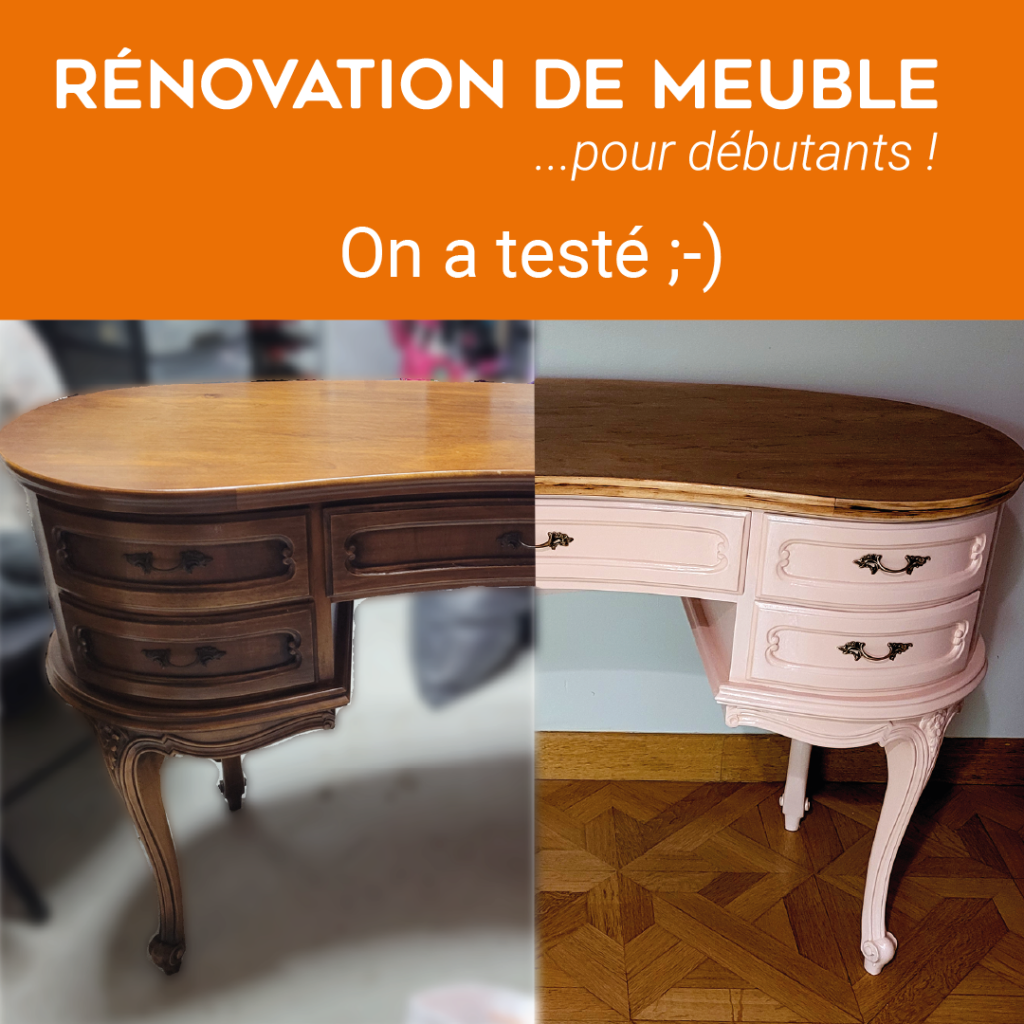 On a testé la rénovation de meuble