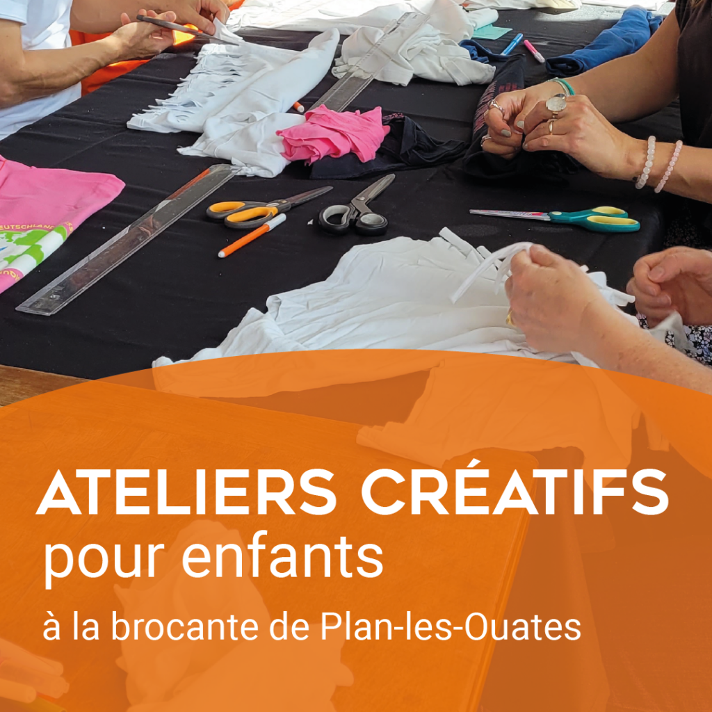 Ateliers créatifs pour les enfants