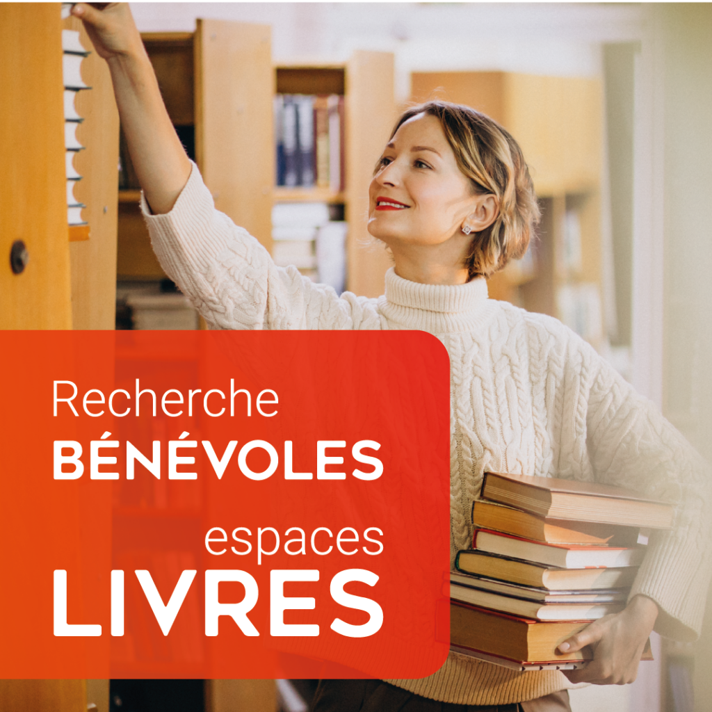 Bénévolat pour les Espaces Livres