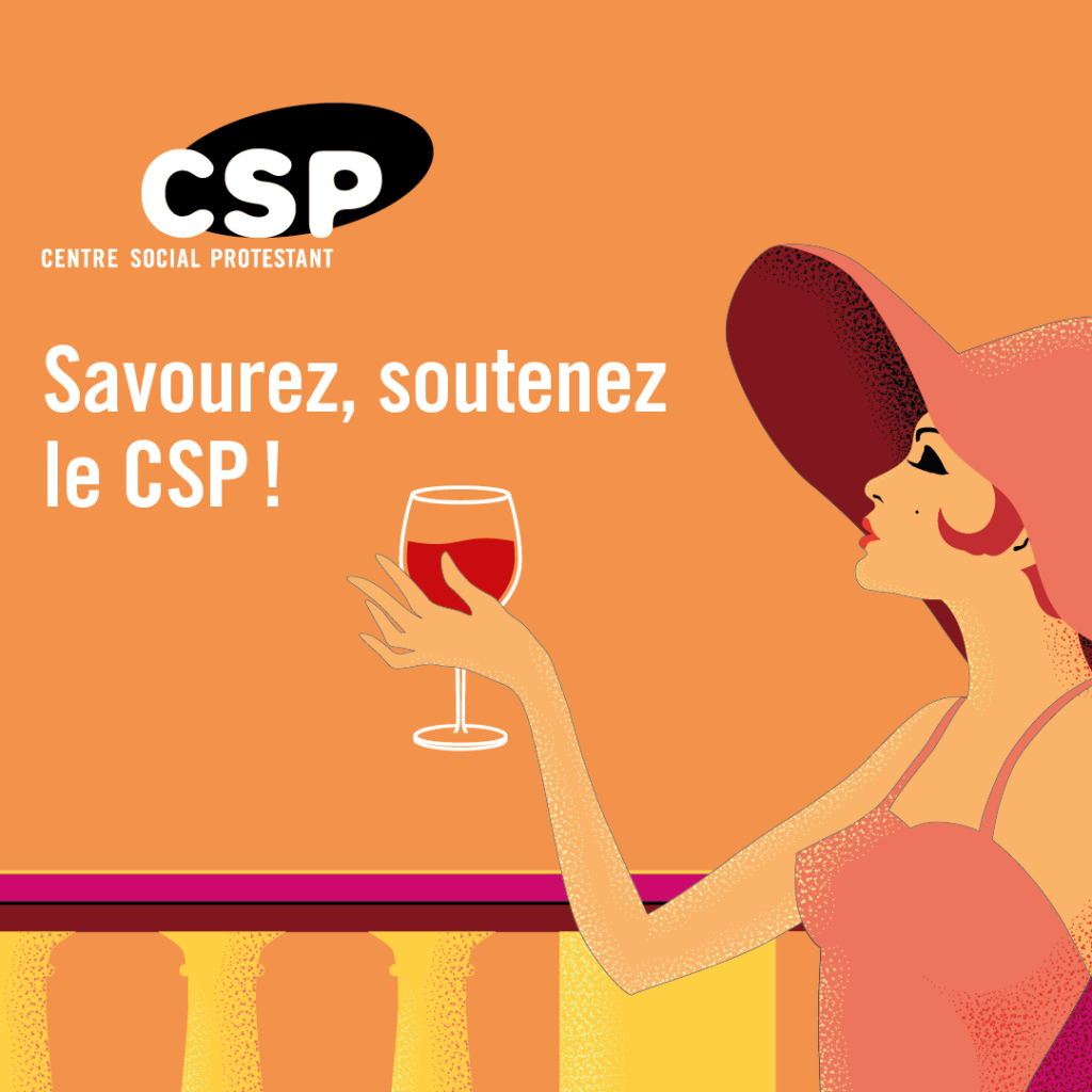 Vente de vin pour soutenir le CSP