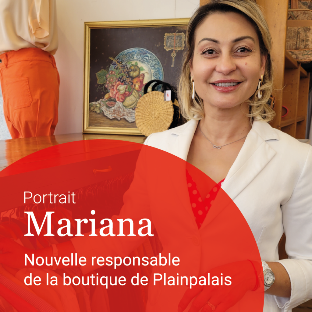 Portrait : Mariana, la nouvelle responsable de la boutique de Plainpalais