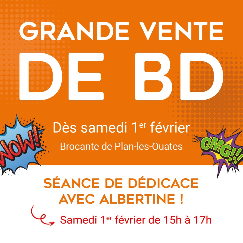 Grande vente de BD
