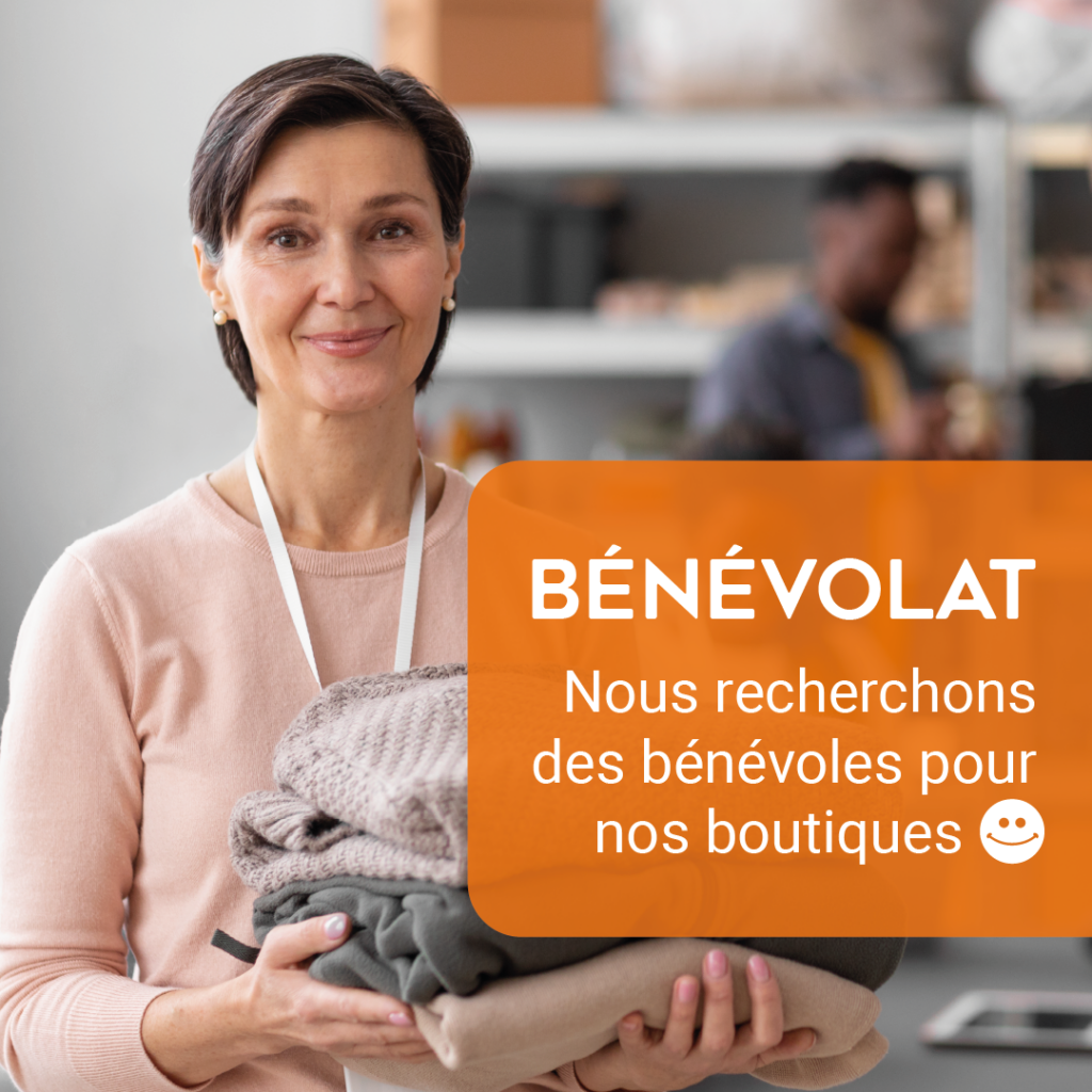Bénévolat : découvrez le cadre convivial de nos boutiques