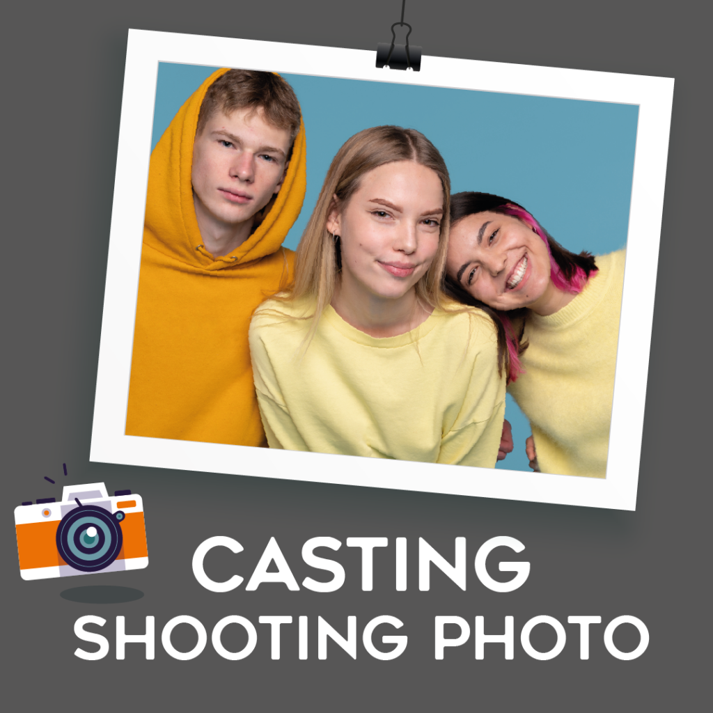 Casting shooting photo