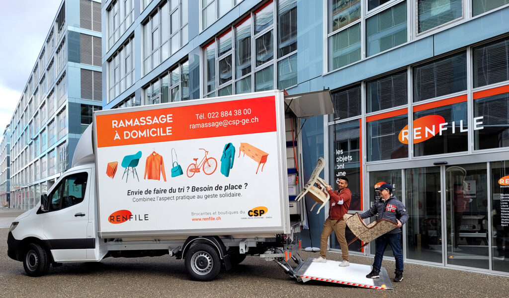 Ramassage à domicile : bienvenue à notre nouveau camion !