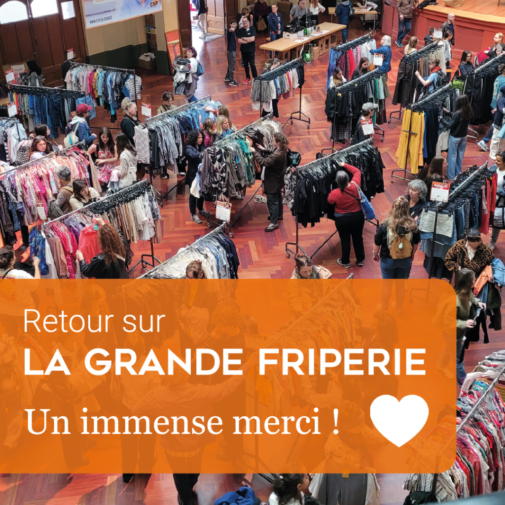 RETOUR SUR LA 3ème édition de la FRIPERIE: UN GRAND MERCI !!! ❤️