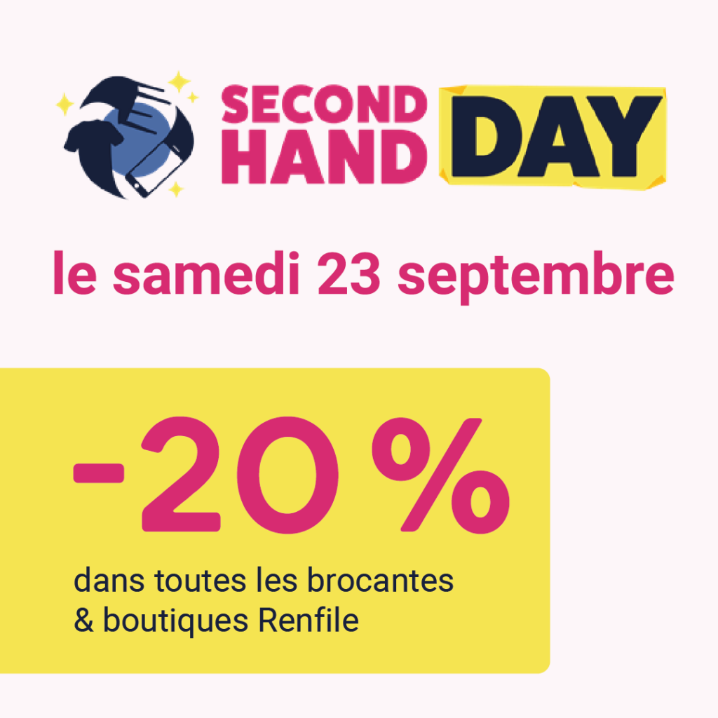 Rejoignez-nous pour le SECONDHAND DAY