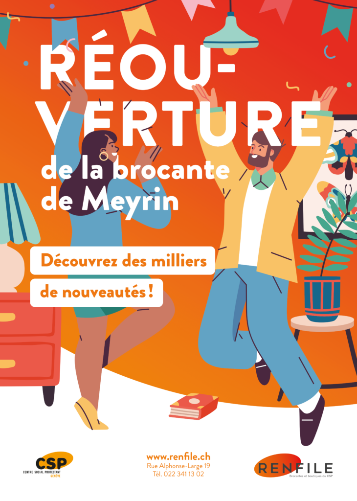 La brocante de Meyrin réouvre le jeudi 3 octobre!