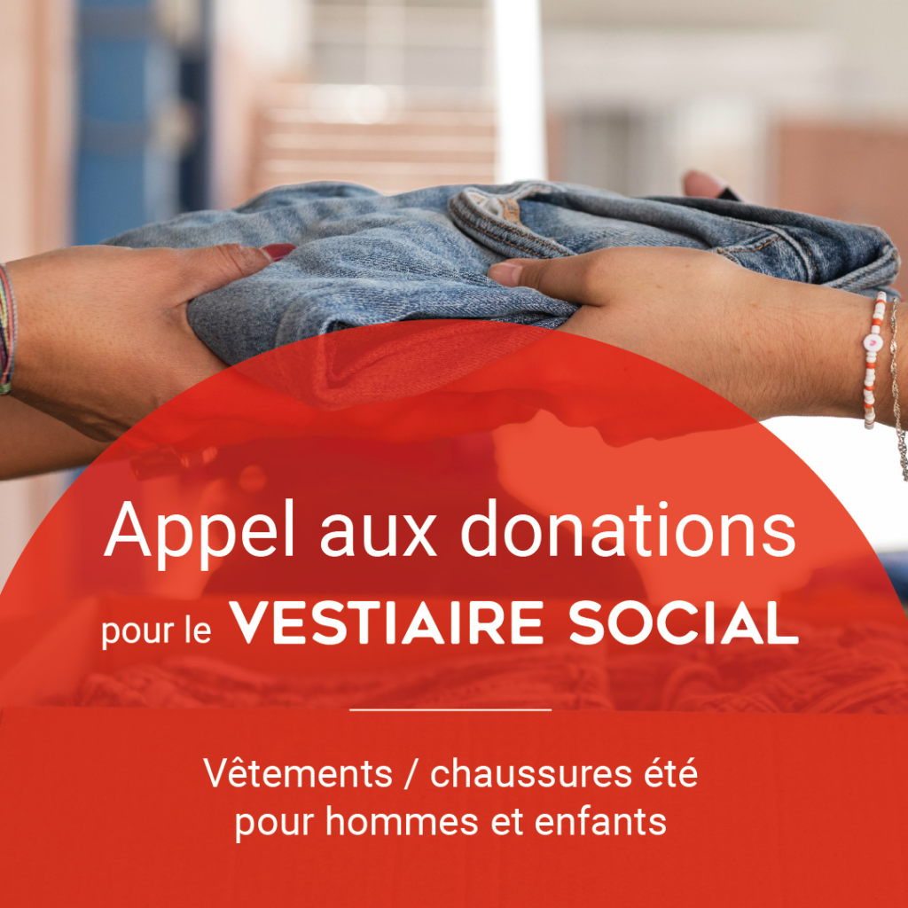 Vestiaire social: appel aux dons été