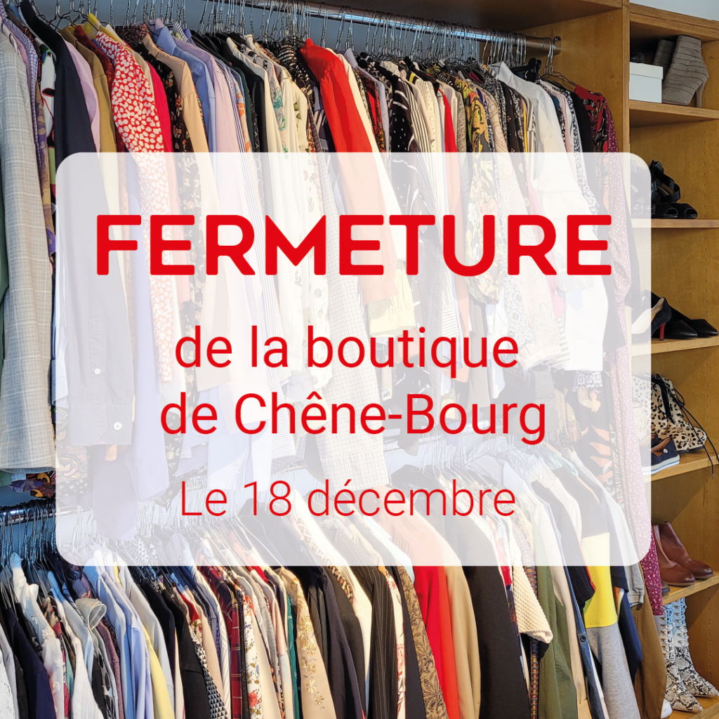 La boutique Renfile de Chêne-Bourg cherche de nouveaux locaux